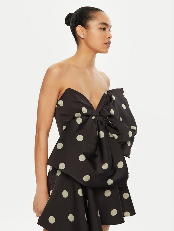 Bardot Bardot Koktejlové šaty 59557DB1 Čierna Regular Fit