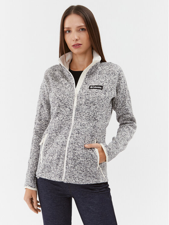 Columbia Flis W Sweater Weather™ Full Zip Siva Regular Fit