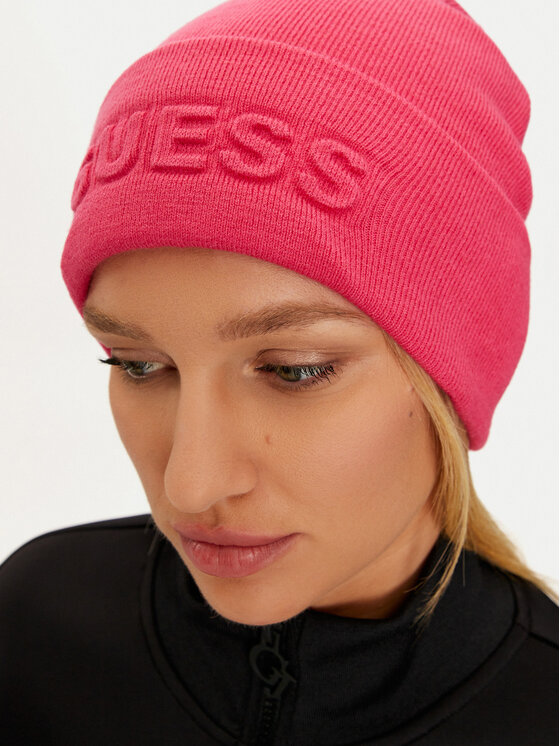 Guess Guess Шапкa AW5179 POL01 Рожевий