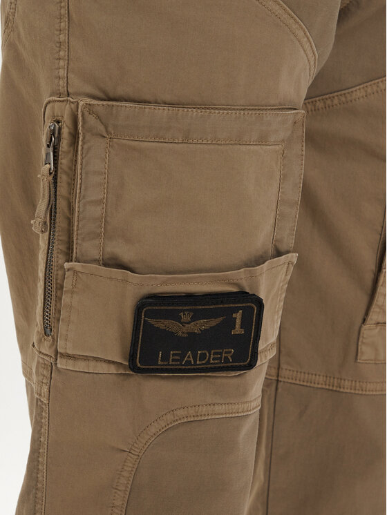Aeronautica Militare Aeronautica Militare Cargo nadrág 261PA1387UCT01493 Khaki Regular Fit