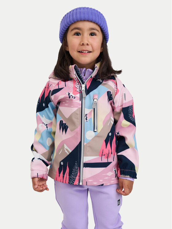 Reima Reima Яке softshell Vantti 5100009D Розов Regular Fit