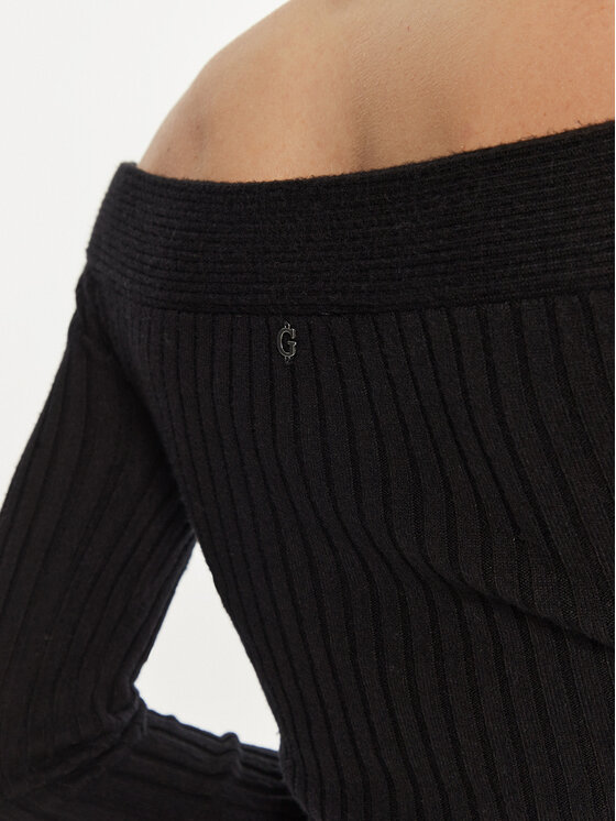Guess Guess Cocktail obleka Milana W4BK26 Z2V42 Črna Slim Fit