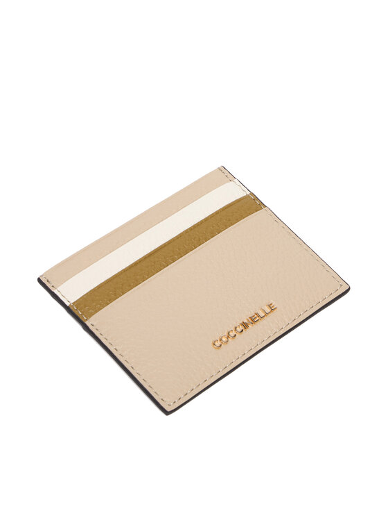 Coccinelle Coccinelle Kreditkartenetui M10 Metallic Tricolor E2 M10 12 95 01 Beige