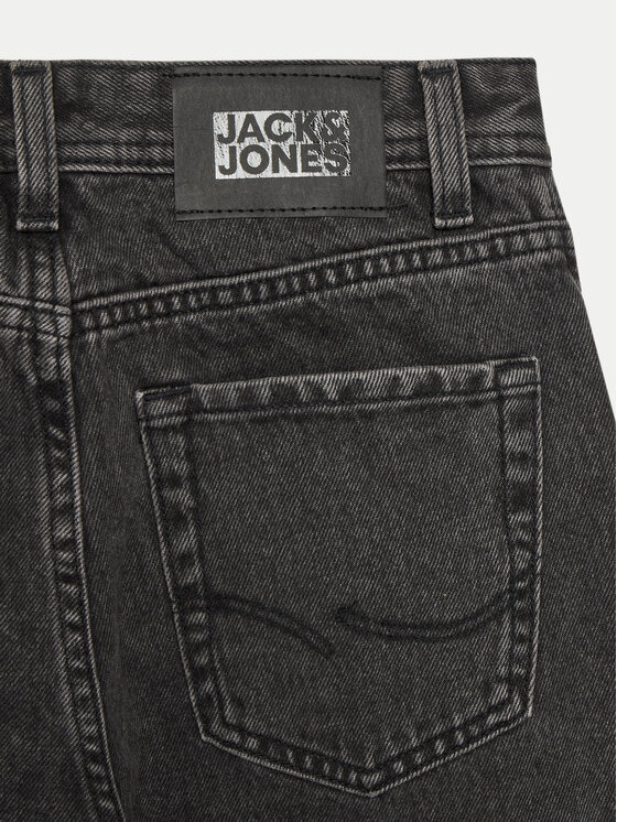 Jack&Jones Junior Jack&Jones Junior Traperice Alex 12244624 Crna Baggy Fit
