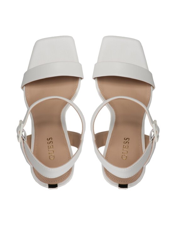 Guess Guess Сандали Alibi FL6ALI ELE03 Бял