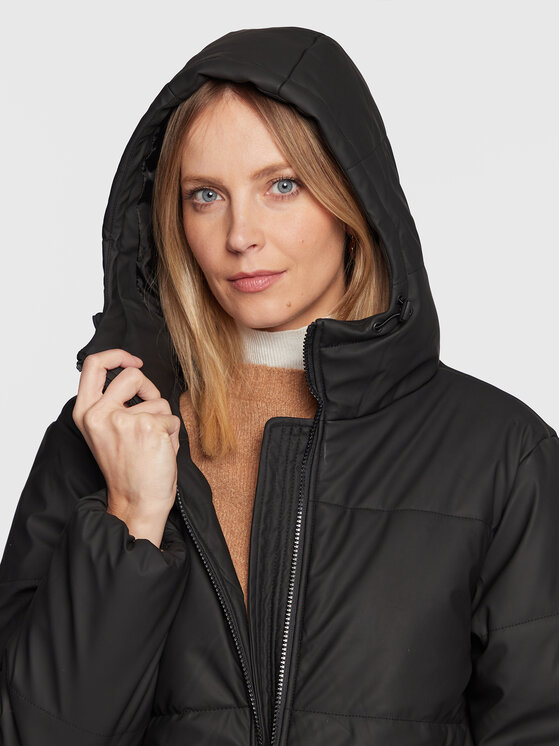Fransa Fransa Dirbtinės odos striukė Emory 20611318 Juoda Regular Fit