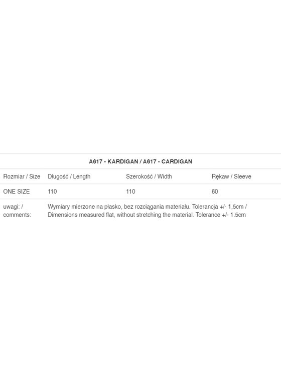 Awama Awama Kardigan A617 Černá Basic Fit
