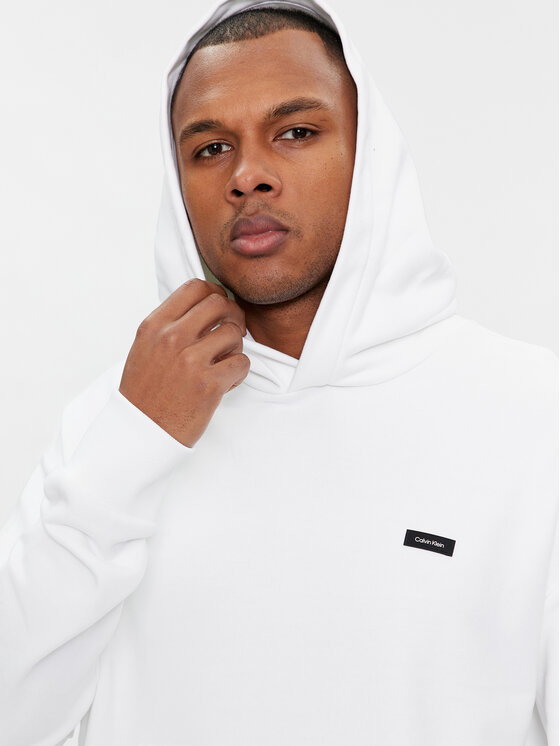 Calvin Klein Calvin Klein Felpa K10K112748 Bianco Comfort Fit