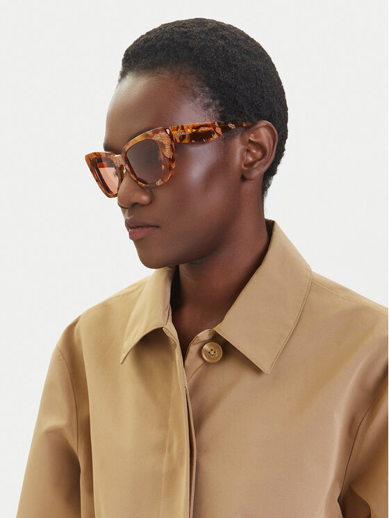 Max Mara Max Mara Okulary przeciwsłoneczne MM0099 56E Brązowy