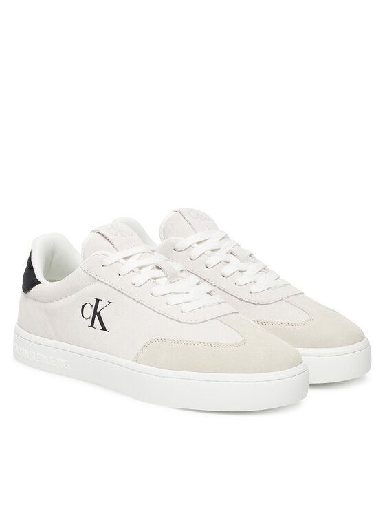Calvin Klein Jeans Calvin Klein Jeans Laisvalaikio batai Classic Cupsole Mg Su YM0YM01300 Balta
