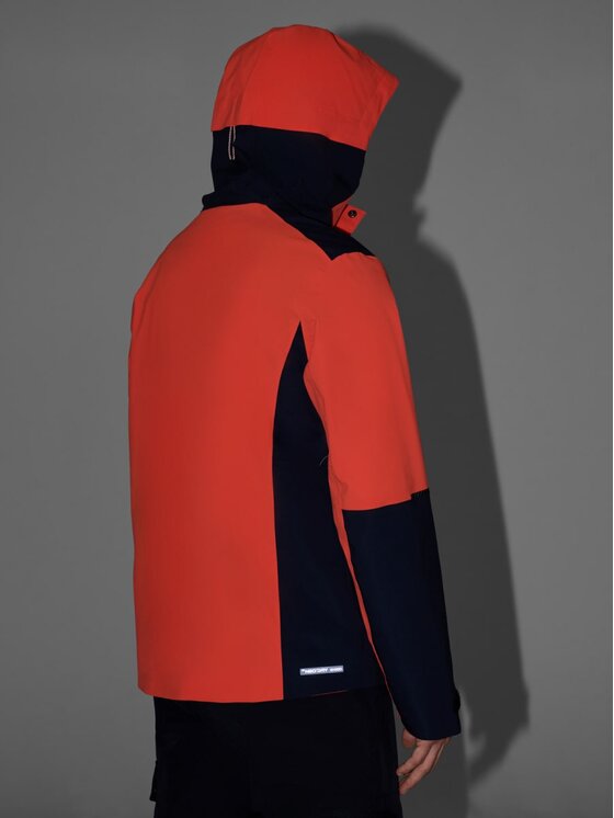 4F 4F Kurtka outdoor 4FRAW25TTJAM1045-62S Czerwony Regular Fit