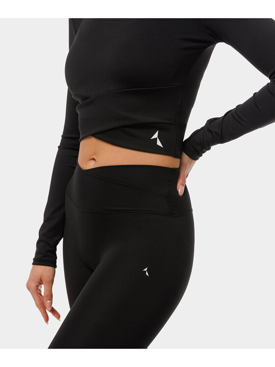 Carpatree Carpatree Top Crossover top Czarny Fitted Fit
