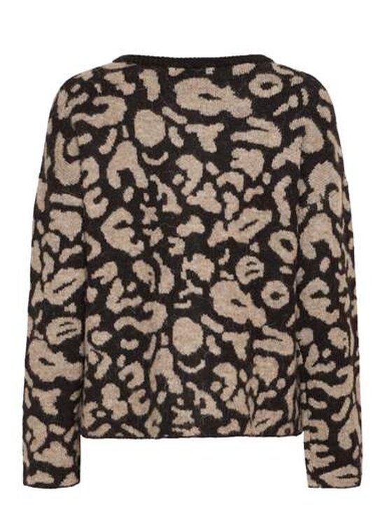 ICHI ICHI Ζακέτα Cardigan ihkamara ca15 Μπεζ Regular Fit
