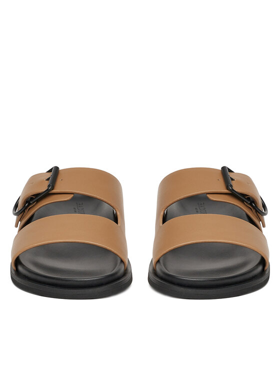 Badura Badura Papucs FLOWER-LT778-93 Barna