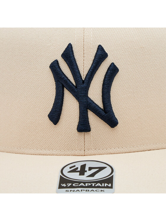 47 Brand 47 Brand Cappellino New York Yankees No Shot '47 CAPTAIN NSHOT17WBP Beige