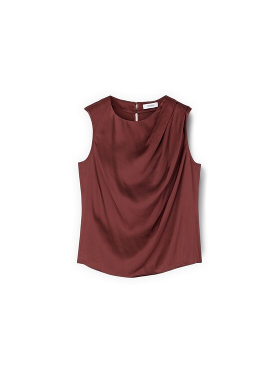 Motivi Motivi Blusa 2054Q001996N022 Marrone Regular Fit