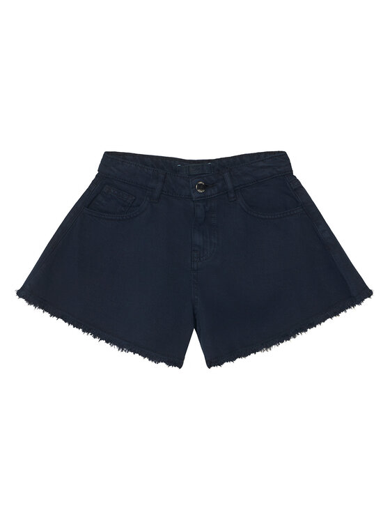 Guess Guess Džínsové šortky J6RD11 WH1T0 Tmavomodrá Regular Fit