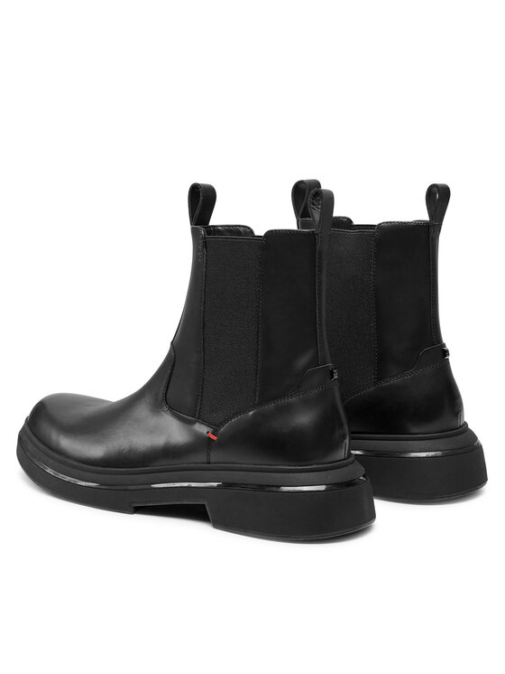 HUGO Hugo Klassische Stiefeletten Rikky Cheb BO 50522983 Schwarz