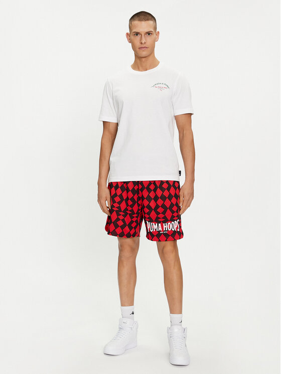 Puma Puma T-krekls Graphics Pizza 625415 Balts Regular Fit