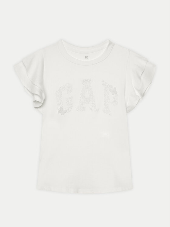 Gap Gap T-krekls 883254 Balts Regular Fit