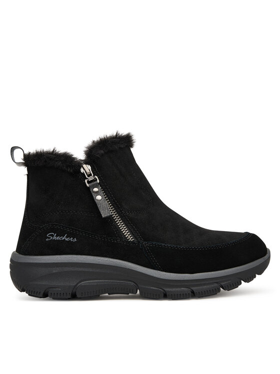 Skechers Skechers Śniegowce Easy Going - Cool Zip! Czarny