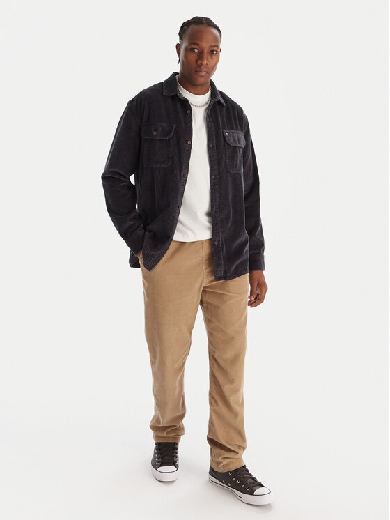 Quiksilver Quiksilver Košile Venture Cord EQYWT04646 Tmavomodrá Regular Fit