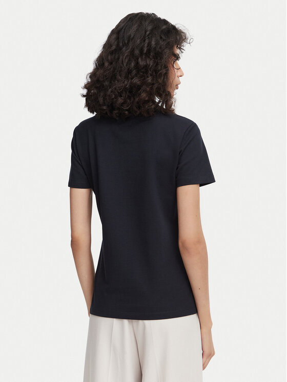 Beverly Hills Polo Club Beverly Hills Polo Club T-Shirt P-SS26W-TS516523 Σκούρο μπλε Regular Fit