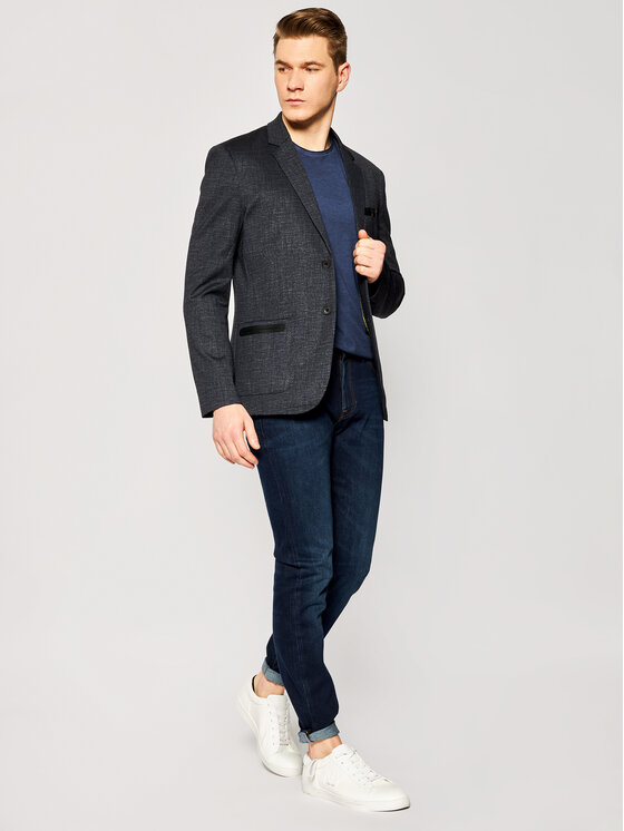 Lee Lee Дънки Rider L701DHGP 112117326 Тъмносин Slim Fit