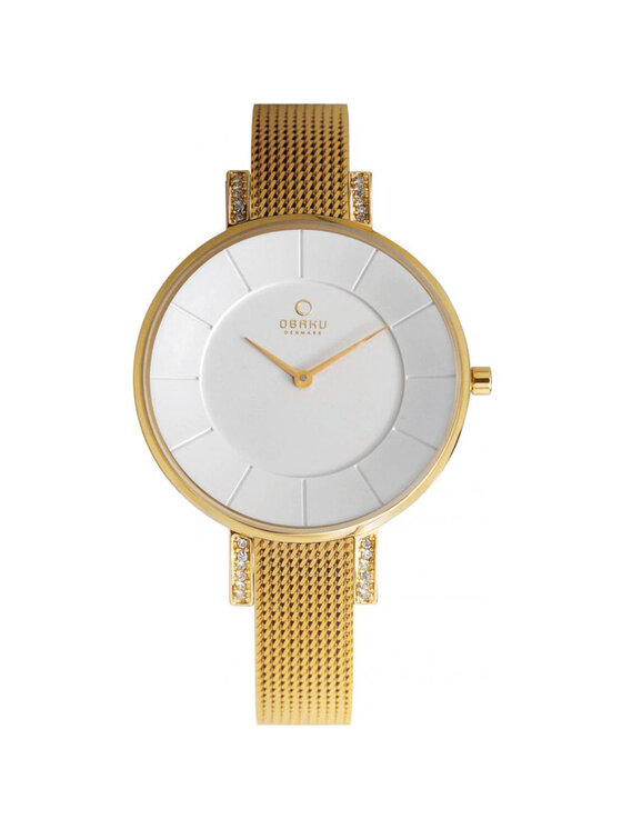 Obaku Obaku Zegarek V158LEGIMG Złoty