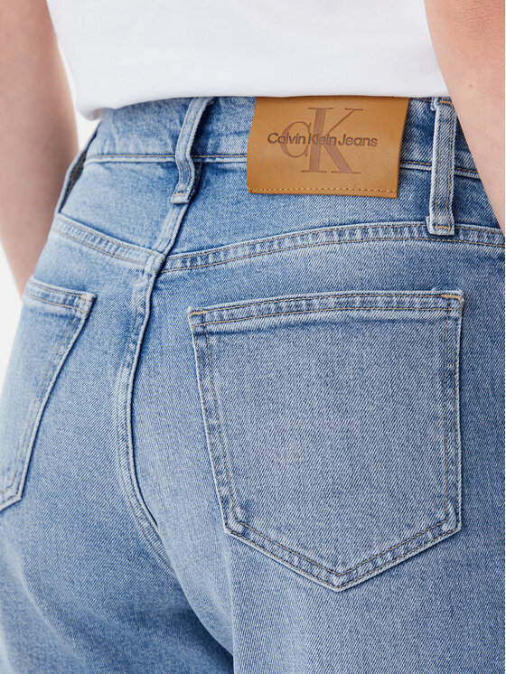 Calvin Klein Jeans Calvin Klein Jeans Farmer J20J225148 Kék Mom Fit