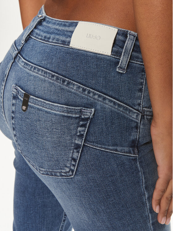 Liu Jo Liu Jo Traperice UA4003 D4615 Tamnoplava Slim Fit