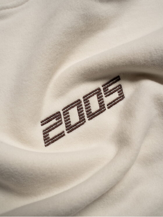 2005 2005 Mikina Basic Écru Oversize