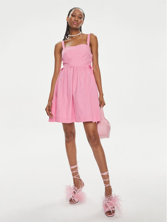 PINKO Pinko Poletna obleka Amazonia 103566 A1WP Roza Regular Fit