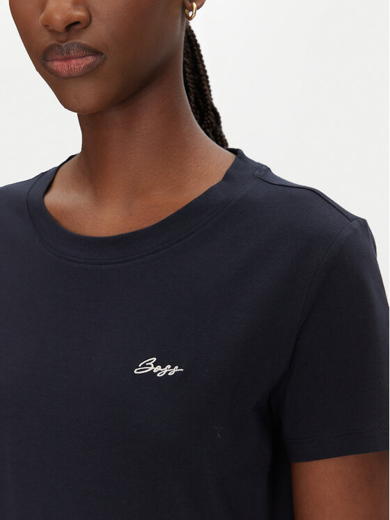 BOSS BOSS Póló C_Esogo_Hw 50554015 Sötétkék Regular Fit