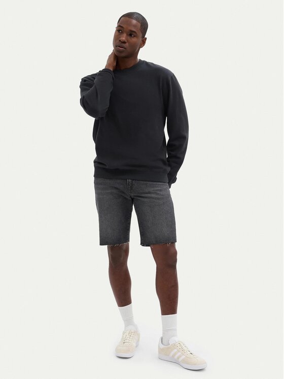 Gap Pantaloni scurți de blugi 708330-00 Gri Straight Fit