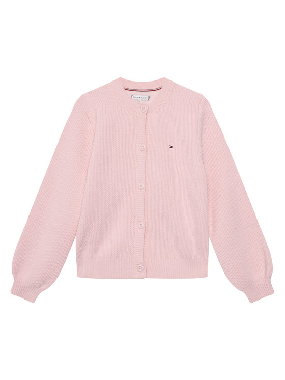 Tommy Hilfiger Tommy Hilfiger Кардиган KG0KG08953 D Розов Regular Fit