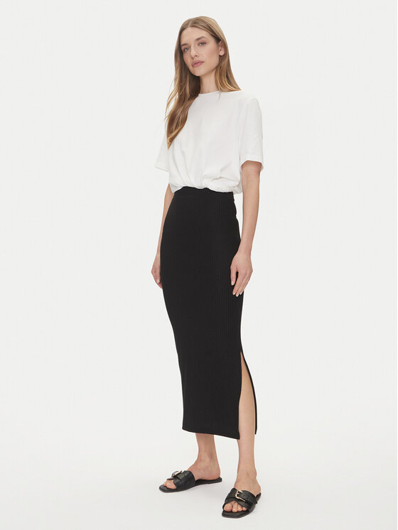 ONLY ONLY Fustă tip creion Emma 15323730 Negru Slim Fit