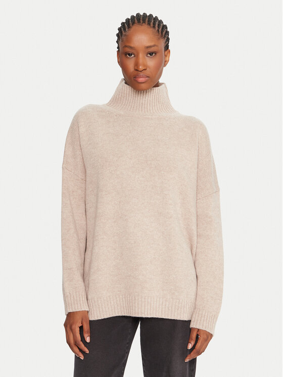 Weekend Max Mara Weekend Max Mara Rollkragenpullover Borgia 2525366112 Beige Regular Fit