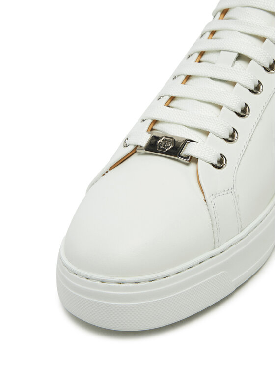 PHILIPP PLEIN PHILIPP PLEIN Sneakersy SAES USC0692 PLE075 Bílá