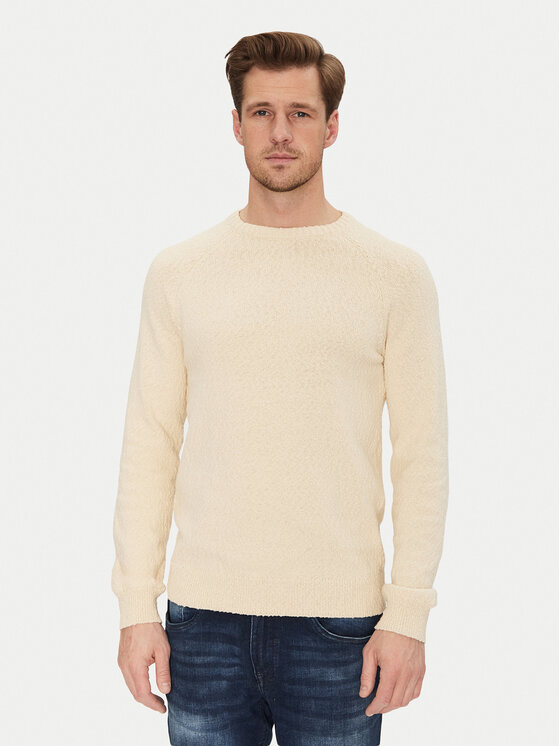 Blend Maglione 20717701 Beige Regular Fit, taglia : XXL