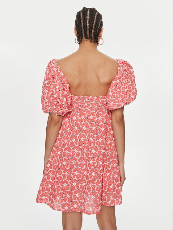 Fracomina Fracomina Rochie de vară FS24SD1009W40401 Coral Regular Fit