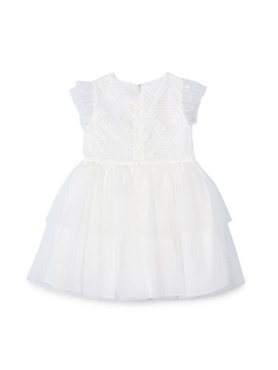 Mayoral Mayoral Vestito elegante 3914 Écru Regular Fit