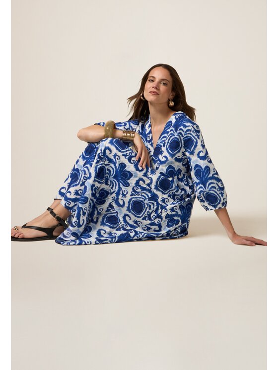 Oltre Oltre Vestito da giorno 7358R004881N0Z4 Blu A-Line Fit