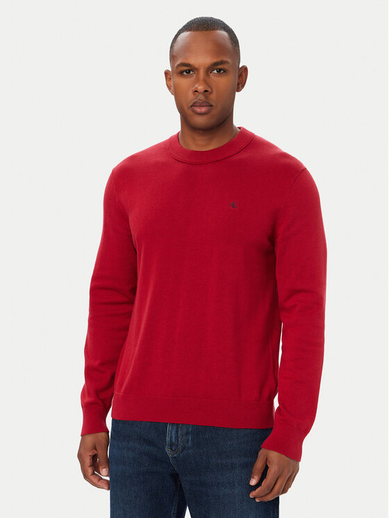 Calvin Klein Jeans Calvin Klein Jeans Pullover LV04RH325G Rot Regular Fit