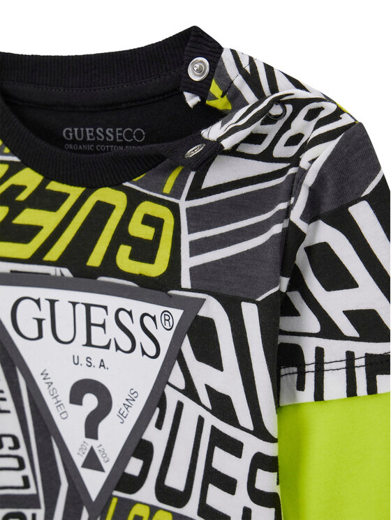 Guess Guess Σετ μπλουζάκι και παντελόνι I6RG00 K8HM4 Έγχρωμο Regular Fit