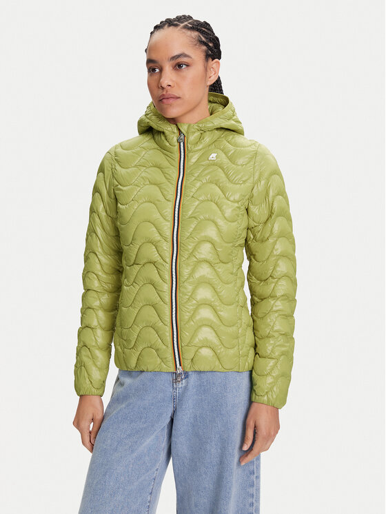 K-Way K-Way Geacă Lily K5126IW Verde Regular Fit