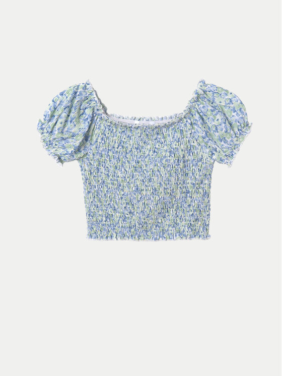 Mayoral Mayoral Bluse 6104 Bunt Slim Fit