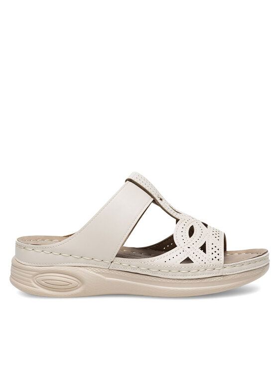 Clara Barson Clara Barson Pantoletten WYL0510-28 Beige