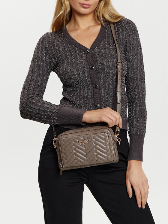 Guess Guess Ročna torba HWQG95 08140 Rjava