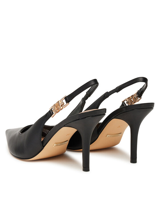 Guess Guess Sandalen FLTNS4 LEA05 Schwarz